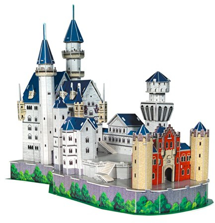Simba 106130598-3D Puzzle Neuschwanstein
