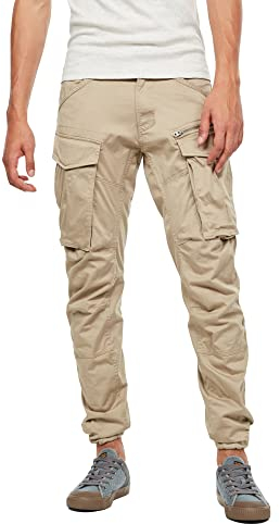 G-STAR Hombres Rovic Zip 3D Regular Tapered Pants, Beige (Dune D02190-5126-239), 30W / 30L