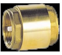 Syveco 303008 Serie 303 Valve en laiton, fermeture en nylon, PN10, 1-1/2 FBSP