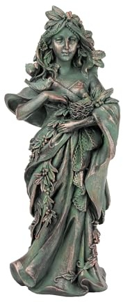Design Toscano Mother Nature Maiden of the Forest Statue, Full Color