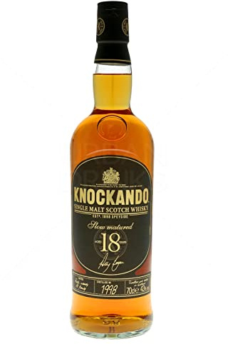 Knockando 18 Jahre | Single Malt Scotch Whisky | handgefertigt aus der Speyside | 43% vol | 700ml Einzelflasche |