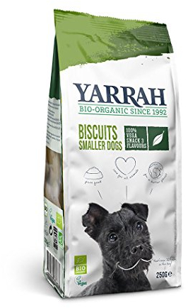 YARRAH Vegetarische Bio Snacks für Hunde, 6er Pack (6 x 250 g)