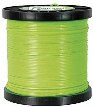 Ribimex PRDFC100X30CR Filo Quadrato in Bobina, 3 mm x 100 m, Verde