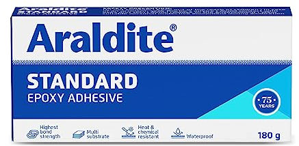 Araldite Adhésif époxy standard (Résine 100 g + Durcisseur 80 g) 180 g