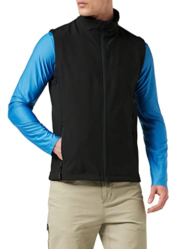 Result Ergebnis r232 m bedruckbar Softshell Bodywarmer XXL schwarz/schwarz