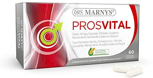 Marny's Prosvital Bienestar Masculino de Próstata y Vías Urinarias 60 Cápsulas