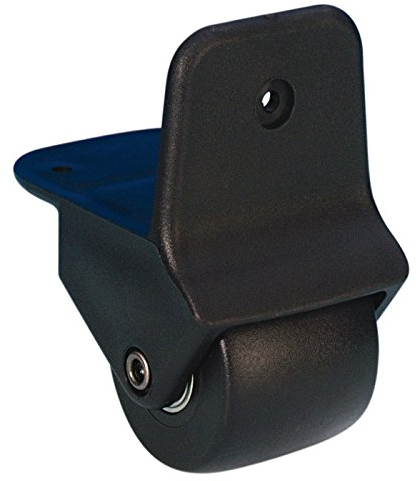 Adam Hall - Roulette fixe avec cadre nylon noir - 50 mm