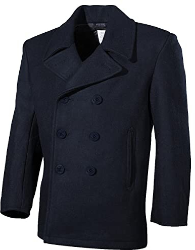 MFH Uomo US Peacoat Blu Taglia XL