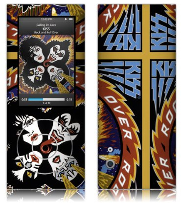 Musicskins Kiss – Rock and Roll Over för Apple iPod Nano (femte generationen)