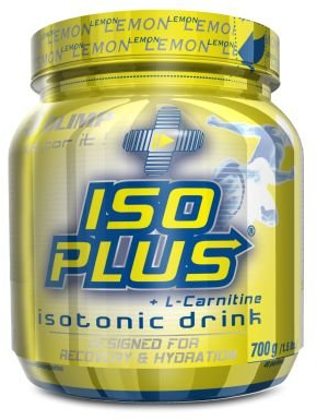 Olimp Sport Nutrition - Iso Plus + L-carnitin (700g) - Isotonische Getränke - Vitamine, Elektrolyte, L-Carnitin - Zitrone