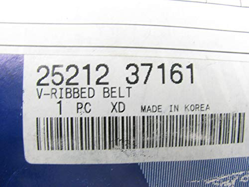 Genuine Hyundai 25212-37161 Ribbed V-Belt