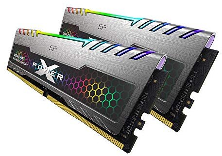 SP Silicon Power 16 GB (8 GBx2) XPOWER RGB Turbine Gaming DDR4 3200 MHz (PC4 25600) 288 Pin CL16 1,35 V UDIMM Desktop Memory Module - Bassa Tensione