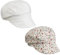 LIPODO Berretto Reversibile Millefleurs Donna - Berretti con Visiera Piatto Cappello Baker Boy Visiera, Estate Primavera/Estate - M (55-56 cm) Bianco