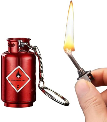 KAIEOMGN Permanent Match Lighter, Compact and Portable,Personalized Keychain Lighter, Reusable(Kerosene Not Included) …