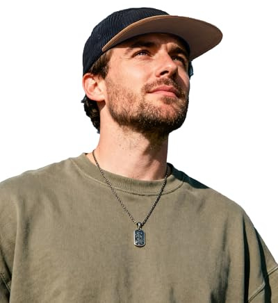 Clakllie Flat Brim Basecap 5 Panel Running Cap,D5PH05-Black