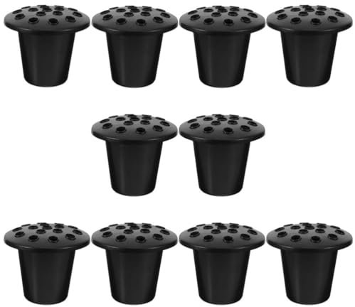 Happyyami 10piezas Jarrón Funerario De Plástico para Flores Soporte Estable para Cementerio para Decoración De y Eventos