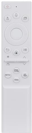 ALLIMITY BN59-01391A röstfjärrkontroll kompatibel med Samsung QLED TV QN43LS03BAFXZC QN50LS03BAFXZC QN55LS01BAFXZC QN55LS03BAFXZC QN65LS03BAFXZA QN75LS03BAFXZA QN75LS03BAFXZA QN75LS03BAFXZA