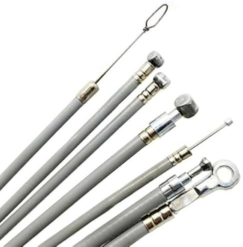 Kit trasmissione 7 cavi fili con guaina in teflon Compatibile con Vespa PK 50 S/PK 50 XL