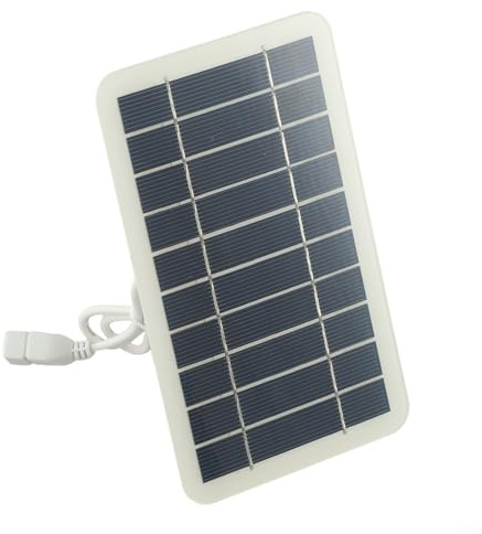Chargeur solaire USB, panneau solaire portable 5 V avec sortie USB, chargeur de téléphone portable, pour charger les téléphones portables, les petits appareils électroniques