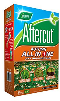 Aftercut Autumn All-in-One Lawn Feed and Moss Killer, 80 sq m, 2.8 kg