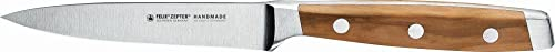 Felix SOLINGEN 831010 First Class Wood Spickmesser – 10cm Klingen-Stahl Schneide - Olivenholzgriff - Made in Germany