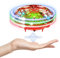 Kizmyee UFO Mini-Drohne, handgesteuerte Flugdrohne, LED-Lichter, Infrarot-Induktion, handgesteuertes, wiederaufladbares Flugspielzeug