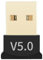 Adaptador Bluetooth USB 5.0, Mini Receptor BT 5.0 USB para teclados/ratón/Auriculares, Memoria/Dongle BT 5.0 USB para PC/Notebook Windows/Linux (5.0)