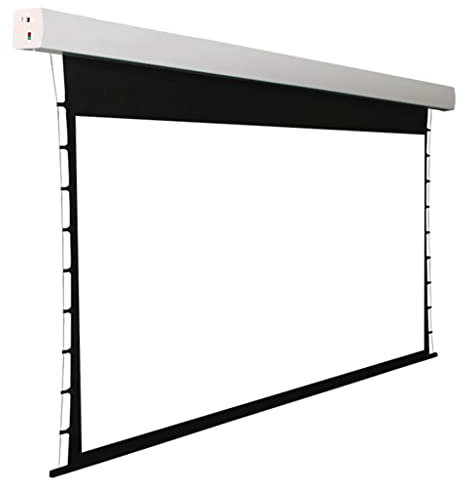 KCUZO 16:9 Tab-tensioned Motorized Intelligent Electric Projection 4K Cinema Screen For Home Theater Projector