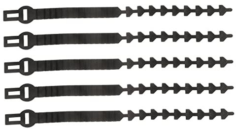 TINEASUR Lot De 5 Attaches en Caoutchouc pour Plantes Et Arbres Grimpants