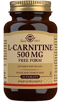 Solgar L-Carnitina Comprimidos de 500 mg - Envase de 30