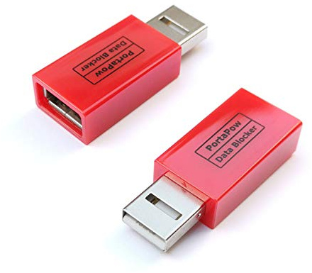 PortaPow 3rd Gen Data Blocker (Pack of 2) - Protect Against Juice Jacking