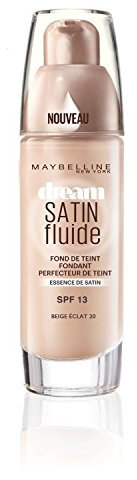 Maybelline New York Dream Satin Fondotinta Liquido, 21 Nude