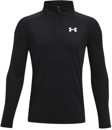Under Armour Boy's UA Tech 2.0 1/2 Zip Shirt Black