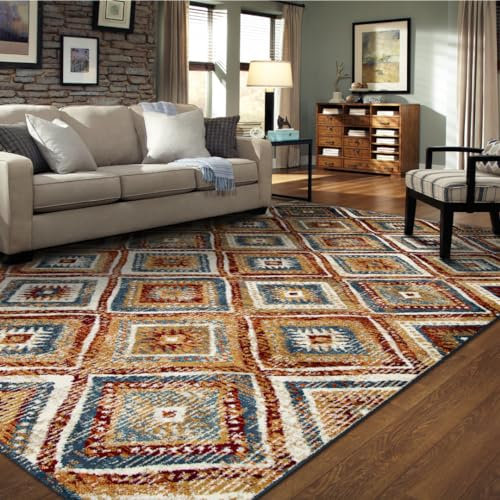 Oriental Weavers® | Tappeto Orientale Salotto, Cucina e Camera, Tamarai in PPL, Pelo Corto, Trama Damasco d'Egitto, Tappeto Etnico ed Elegante, 160 x 235 cm