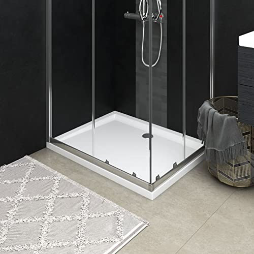 ShGaxin Duschkabin, duschkabin, duschbricka, duschmunstycke, halkfri dusch, rektangulär ABS 80 x 100 cm