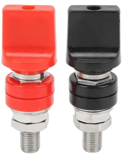 Sxmrmnx Borne de Raccordement en Laiton M6x60 pour Connexion Électrique à Courant Élevé