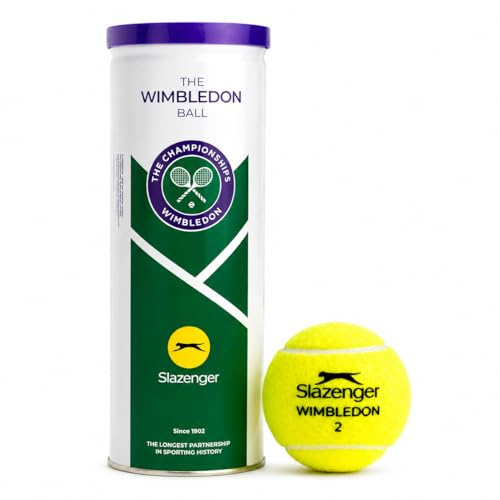Slazenger Tennis Balls Wimbledon, 3 Balls