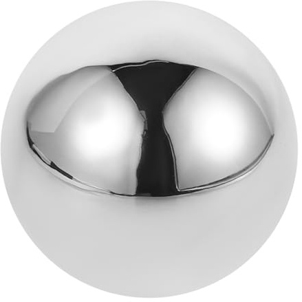 JECOMPRIS Boule à Glace Réutilisable Acier Inoxydable Pierre Refroidissante pour Whisky Glacé et Expresso Conserve la Saveur sans Dilution Livré avec Boîte PP