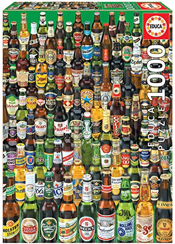 Educa Borras 12736'Beers' Puzzle (1000-Piece) Age 3+