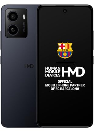 HMD Pulse Plus Smartphone (6GB RAM/128GB Speicher, 6,56? HD+ Display, 50MP Duale Kamera, Android 14, 4G, bis zu 59 Stunden Akkulaufzeit, OZO Audio, Duale SIM, Quick Fix Design) Business Edition - Blau