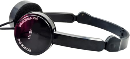 BRABOSTON Cuffie sovrauricolari pieghevoli con isolamento acustico con cavo cuffie stereo con microfono per adulti e adolescenti con microfono da 3,5 mm