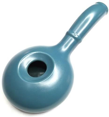 Tostador de café de cerámica con mango extendido, tostador portátil de nueces, cacahuetes, anacardos y castañas para cafeterías domésticas, máquina tostadora de café manual para uso doméstico.