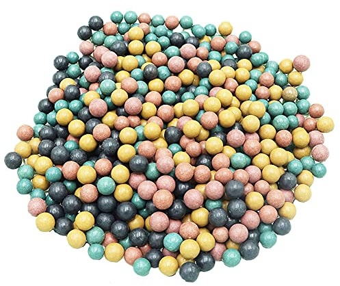 OBTOUTDOOR Professional Biodegradable Clay Ammo Slingshot Ammo Balls Catapult Slingshot Balls Ammo for Shooting Target Practice Environmentally Friendly (1000pcs)