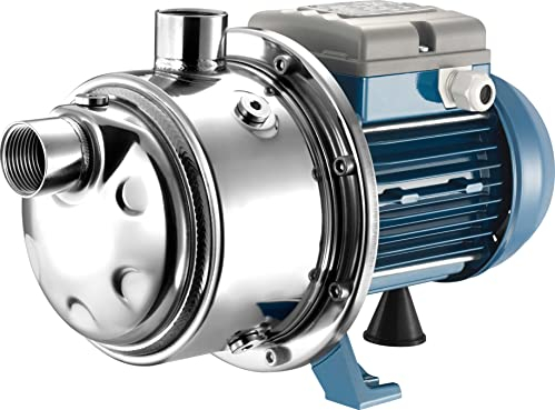 FORAS PLUS Mehrstufige Pumpe aus Edelstahl P 3-120/6, made in Italy, Dauerbetrieb, 230V, 1.2 kW, Förderleistung 80L/min, Druck 62 m