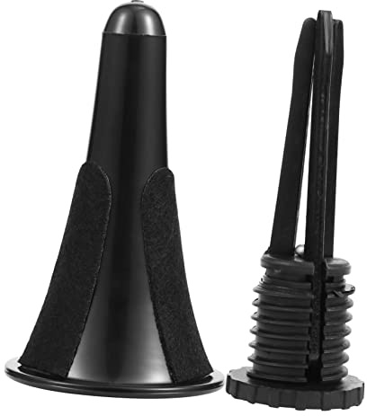 TOGEVAL Soporte Portátil Agarre Fuerte Que Evita Daños al Suelo para Clarinete y Oboe Diseño Plegable y Trípode, Fabricado en Abs y Hierro