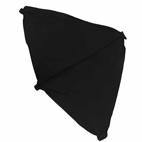 Cubierta de Trípode de Poliéster Costura Apretada de Diseño Ajustable Amplificador de Altavoces de Altavoces Mejora el Ambiente de Escenario Adecuado para la Mayoría de los Trípodes de Estándar