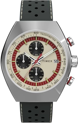 Timex Hombre Cronógrafo Cuarzo Reloj Trend Legacy con Correa de Cuero
