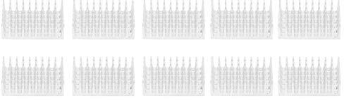 Baxnore kylfläns i aluminium, 10 stycken, högpresterande kylflänsar för CPU, LED-router, PCB, silver, 23 x 35 x 10 mm, högkvalitativ värmeavledningskylare