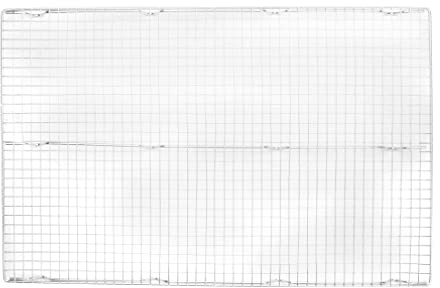 Vogue Heavy Duty Cooling Rack 635 x 406mm, Stainless Steel - Wire Rack for Baking, Grilling, Cooking, Dishwasher Safe J811