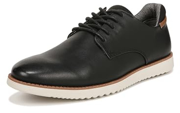 Dr. Scholl's Shoes Sync, Oxford Hombre, Black Fearless, 48.5 EU